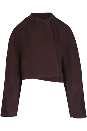 Khaite Garothy suede jacket