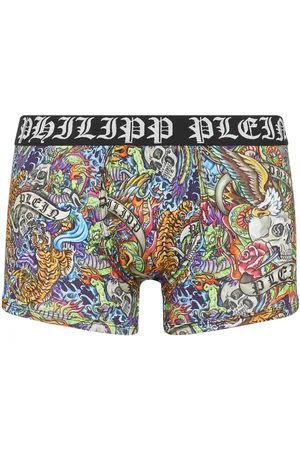 Philipp Plein Tattoo-print boxers
