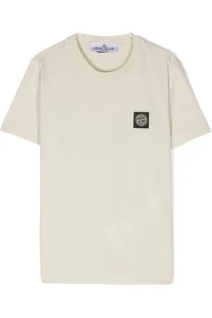 Stone Island Compass-patch cotton T-shirt