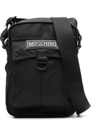 Moschino Logo-appliqué shoulder bag