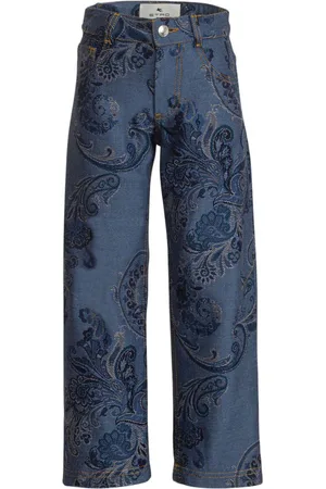 Etro Jacquard straight jeans