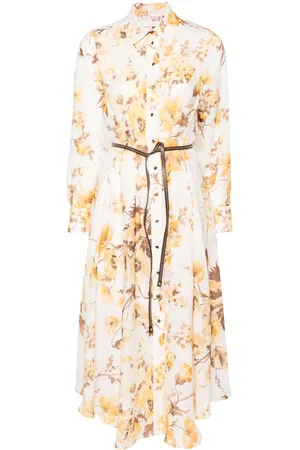 ZIMMERMANN Ottie floral-print dress