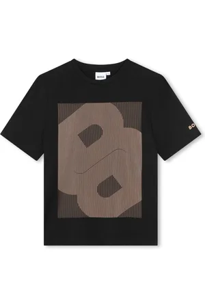 HUGO BOSS Double B-print cotton T-shirt
