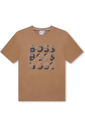 HUGO BOSS Logo-print cotton T-shirt