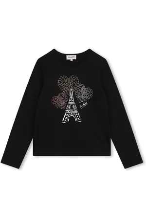 Sonia Rykiel Enfant Eiffel Tower-print cotton T-shirt