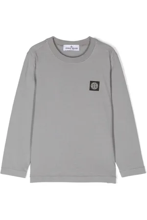 Stone Island Compass-patch cotton T-shirt
