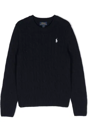 Ralph Lauren Polo Pony cable-knit jumper