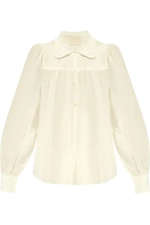ULLA JOHNSON Balloon long-sleeved blouse
