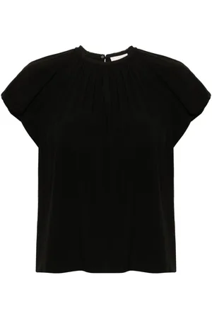 ULLA JOHNSON Astra short-sleeve blouse
