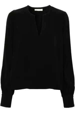 ULLA JOHNSON Greta crepe blouse