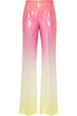 Patrizia Pepe Ombré-effect straight-leg trousers