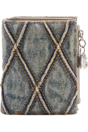 Diesel Charm D-BI Gold Zip II wallet
