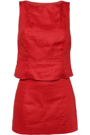 Reformation Grace linen skirt suit