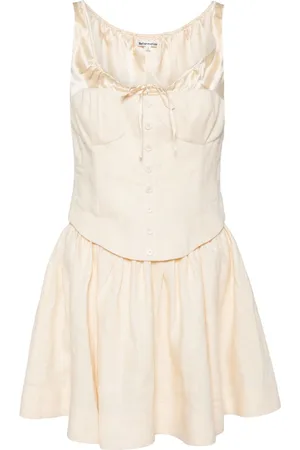 Reformation Evy linen two-piece set