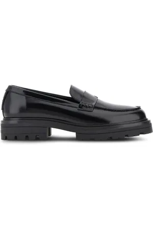 Hogan Slip-on leather loafers