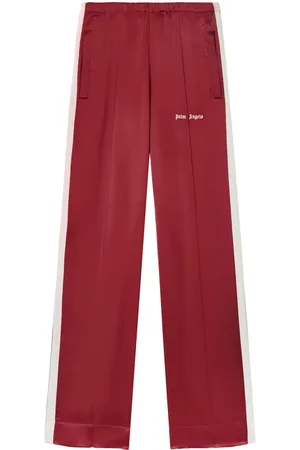 Palm Angels Logo fluid track pants