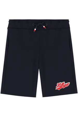 Tommy Hilfiger Embroidered-logo cotton track shorts