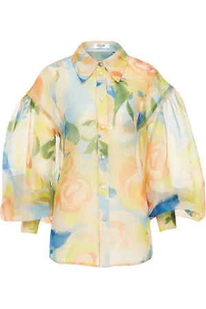 LEO LIN Celeste floral blouse