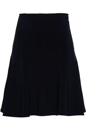 Norma Kamali Grace seamed miniskirt