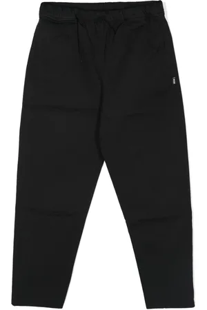 Msgm Drawstring-waist tapered trousers