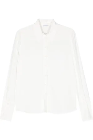 Patrizia Pepe Crepe pleated shirt