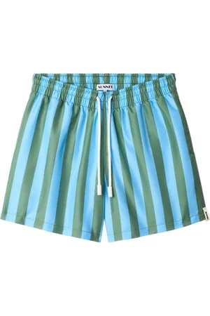 SUNNEI Striped swim shorts