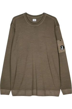 C.P. Company Lens-detail wool jumper