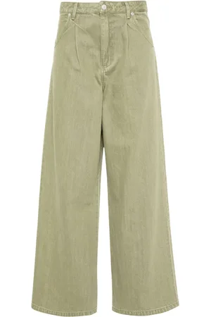 OFFICINE GENERALE Moena high-rise wide leg jeans