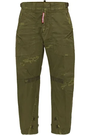 Dsquared2 Distressed straight-leg trousers