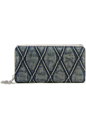 Diesel Charm-D continental zip long wallet