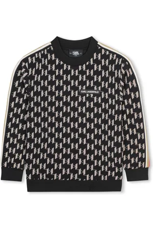 Karl Lagerfeld Monogram-print jersey sweatshirt