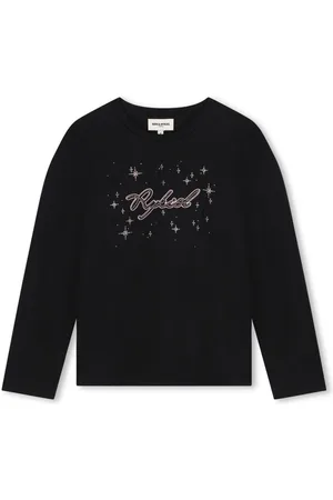 Sonia Rykiel Enfant Logo-print long-sleeve T-shirt