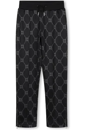 HUGO BOSS Monogram-print track pants