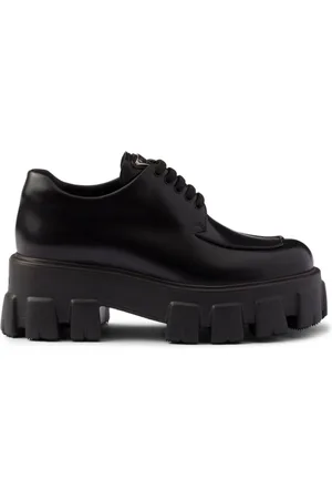 Prada Monolith lace-up shoes