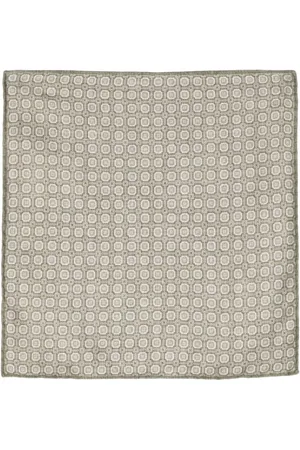 Brunello Cucinelli Geometric-pattern pocket square