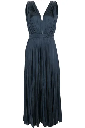 Maje Pleated maxi dress