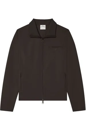 Courrèges Logo-embroidered jersey jacket