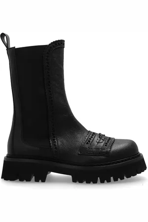 Moschino Heart-motif boots