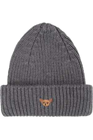 PELO FOUNDATION Dog-appliqué beanie