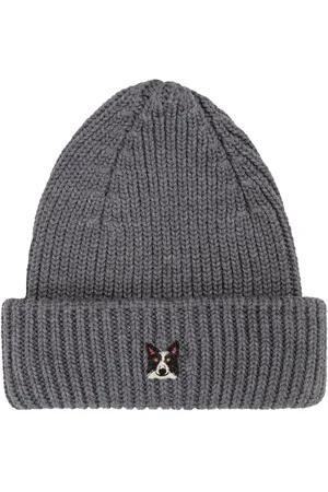 PELO FOUNDATION Dog-appliqué beanie
