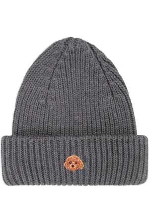PELO FOUNDATION Dog-appliqué beanie