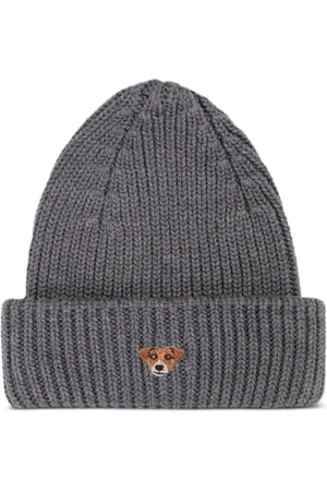PELO FOUNDATION Jack Russel patch beanie