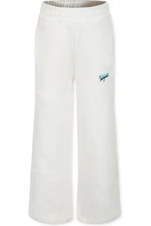 Msgm Logo-embroidered trousers