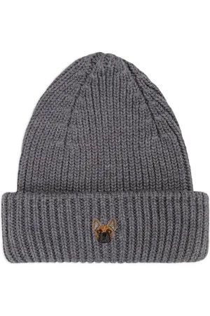 PELO FOUNDATION Bouledogue patch beanie