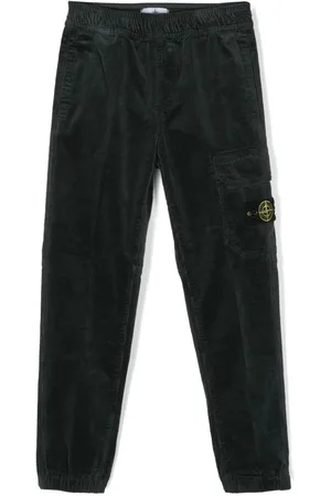 Stone Island Compass-badge corduroy trousers