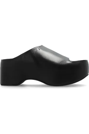 Marni 75mm wedge leather sandals