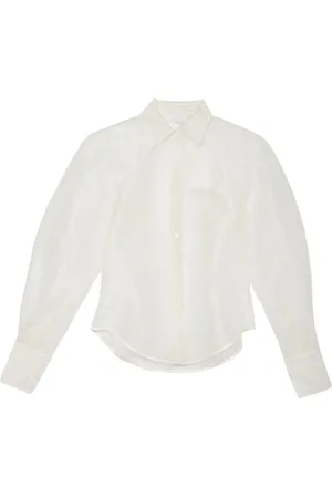 FLEUR DU MAL Silk organza shirt