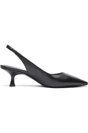Stuart Weitzman 35mm Naomi leather pumps