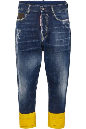Dsquared2 Stonewashed slim-cut jeans