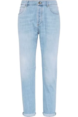 Brunello Cucinelli Tapered-leg jeans